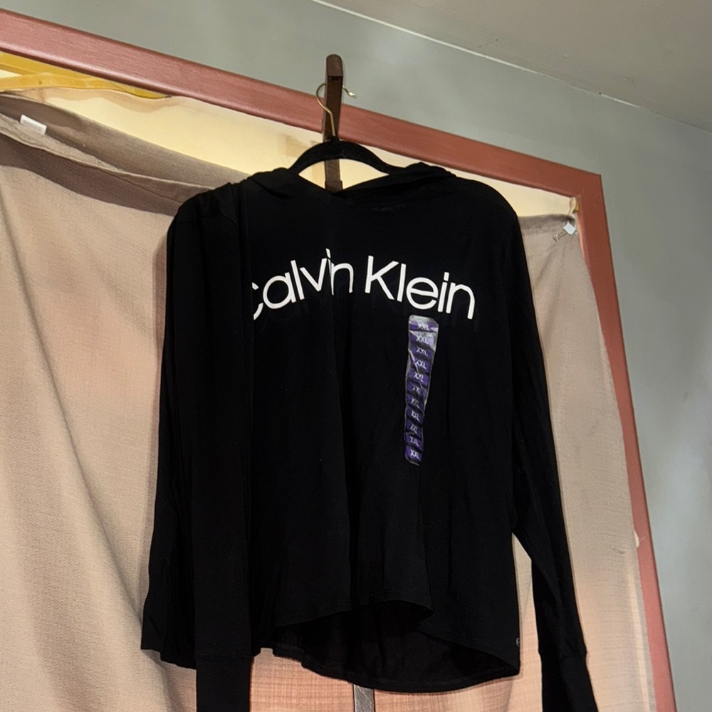 Calvin Klein Women's Black Top-1